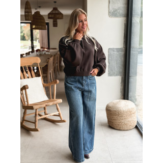 Pull Meraldine - Chocolat