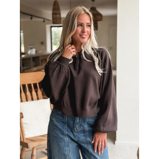 Pull Meraldine - Chocolat