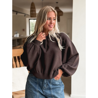 Pull Meraldine - Chocolat