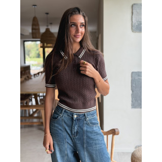 Pull Maelora - Chocolat