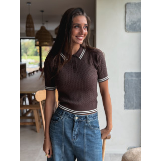 Pull Maelora - Chocolat