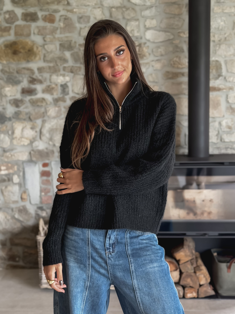 Pull Caleyna - Noir Pull Caleyna - Noir