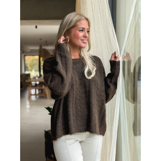 Pull Caissy - Chocolat