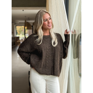 Pull Caissy - Chocolat