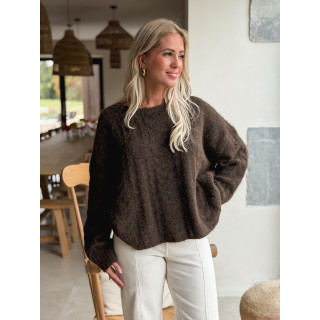 Pull Caissy - Chocolat