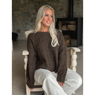 Pull Caissy - Chocolat