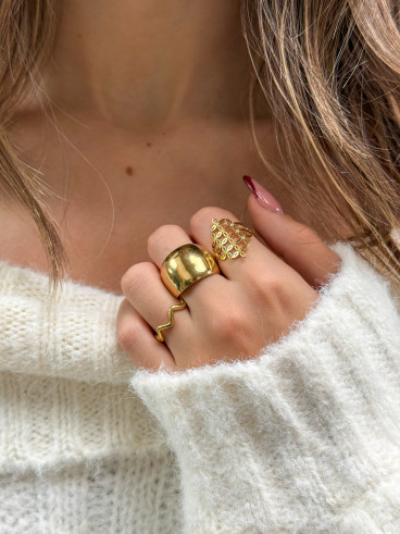 Bague Xilara - Doré