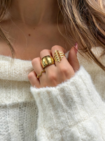 Bague Xilara - Doré