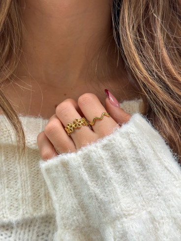 Bague Florinda - Doré