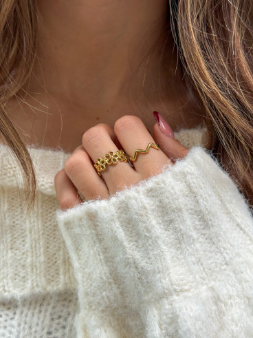 Bague Florinda - Doré