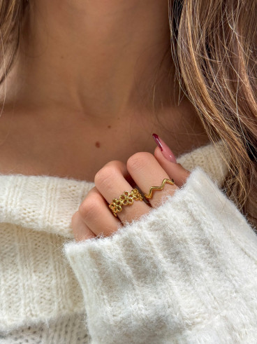 Bague Florinda - Doré