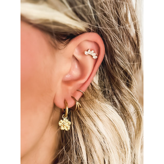 Boucles d'oreilles Iléana - Doré