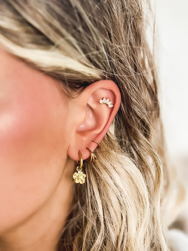 Boucles d'oreilles Iléana - Doré