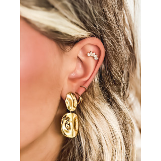 Boucles d'oreilles Faustine - Doré