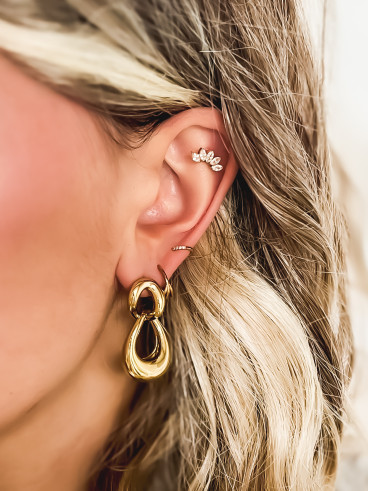 Boucles d'oreilles Silka - Doré
