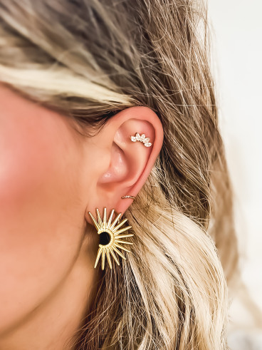 Boucles d'oreilles Monténégro - Doré
