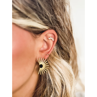 Boucles d'oreilles Monténégro - Doré
