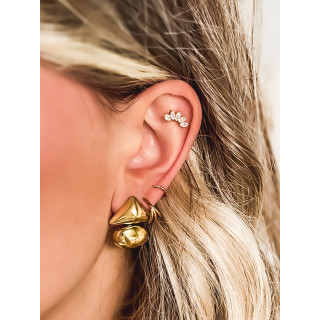 Boucles d'oreilles Xéria - Doré