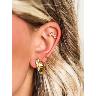 Boucles d'oreilles Phillippine - Doré