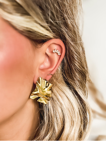 Boucles d'oreilles Camille - Doré