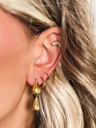 Boucles d'oreilles Reva - Doré Boucles d'oreilles Reva - Doré