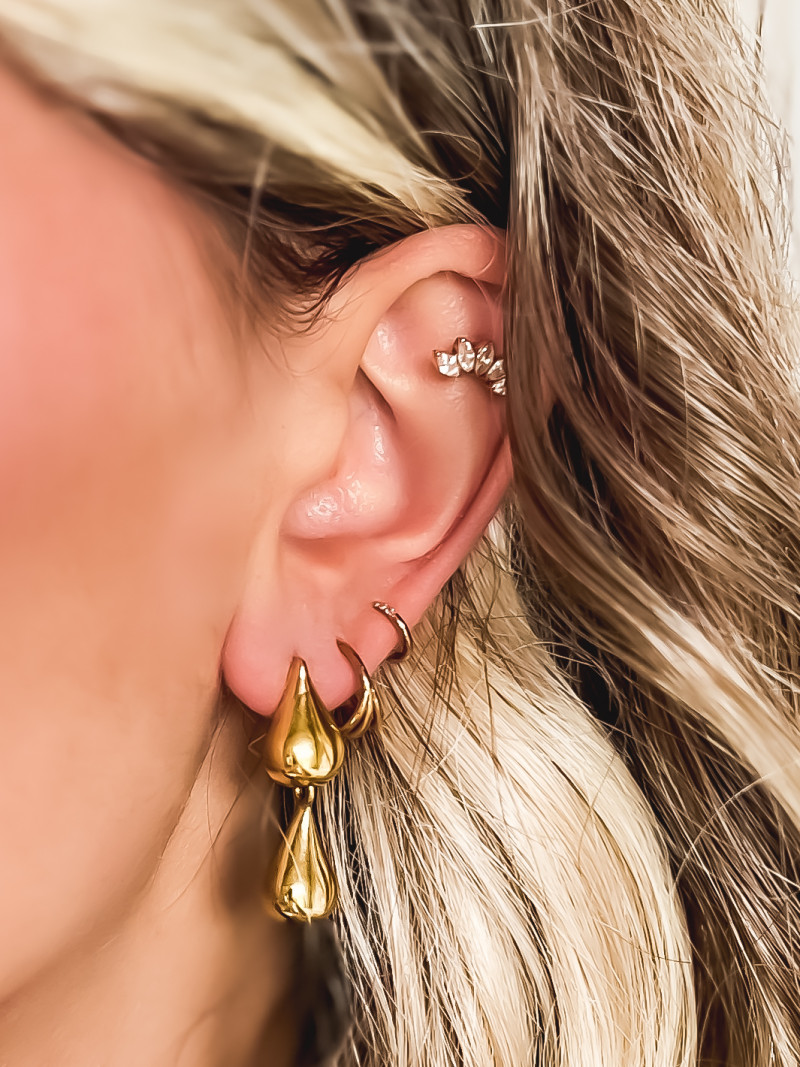 Boucles d'oreilles Reva - Doré Boucles d'oreilles Reva - Doré
