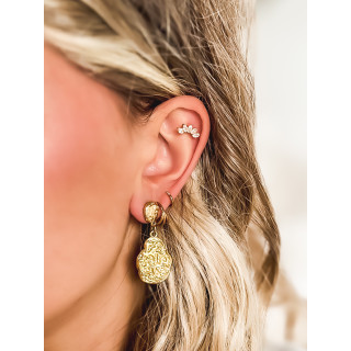 Boucles d'oreilles Myra - Doré