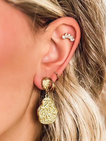 Boucles d'oreilles Myra - Doré