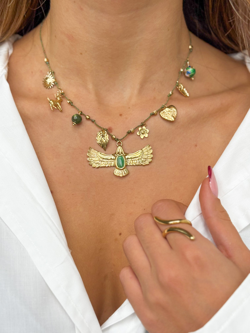 Collier Aquilae - Vert Collier Aquilae - Vert