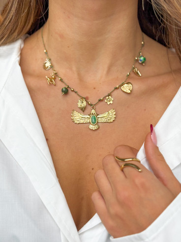 Collier Aquilae - Vert Collier Aquilae - Vert