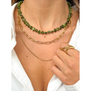 Collier Opale - Vert