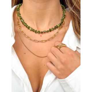 Collier Opale - Vert