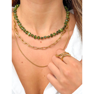 Collier Opale - Vert