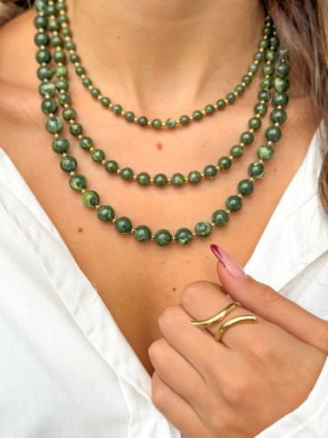 Collier Orphée - Kaki Collier Orphée - Kaki