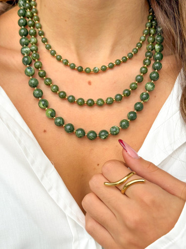 Collier Orphée - Kaki Collier Orphée - Kaki