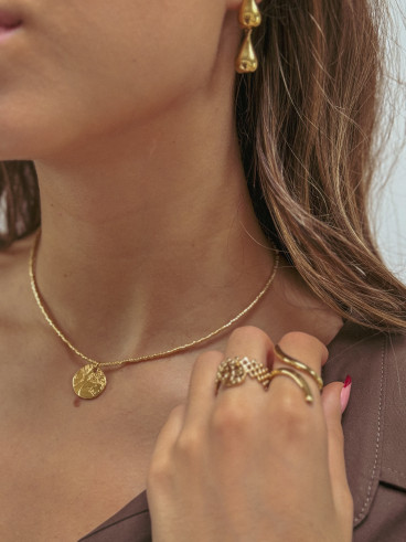 Collier Mina - Doré