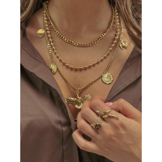 Collier Noela - Doré