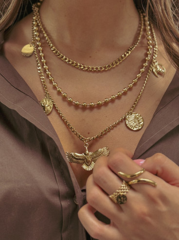 Collier Noela - Doré