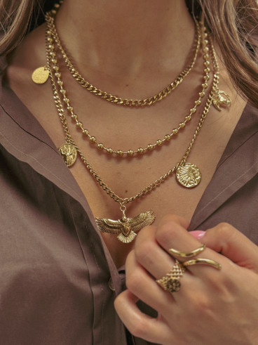 Collier Noela - Doré