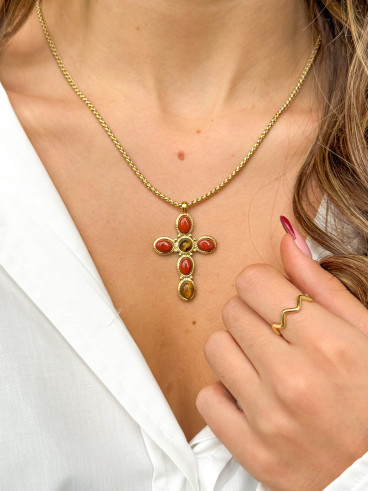Collier Kesha - Doré
