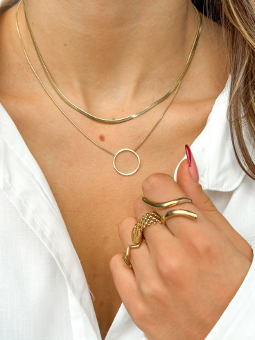 Collier Ronda - Doré Collier Ronda - Doré