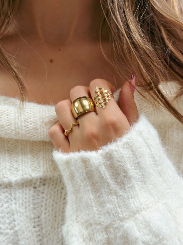 Bague Xilara - Doré