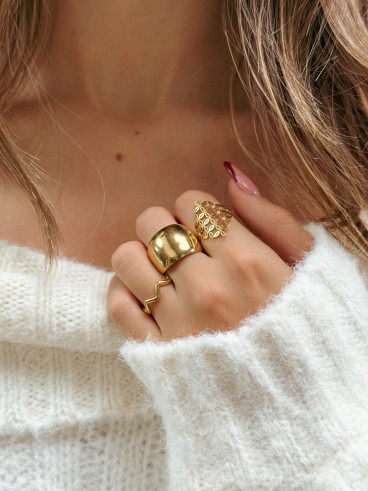 Bague Xilara - Doré
