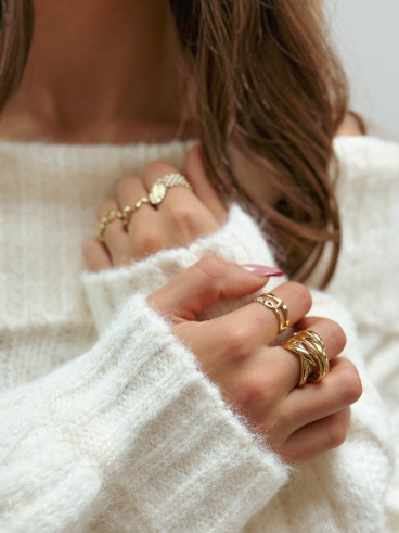 Bague Semie - Doré