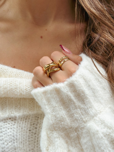 Bague Madagascar - Doré