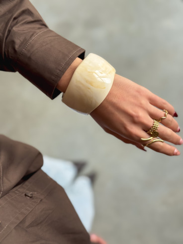 Bracelet Awa - Beige Bracelet Awa - Beige