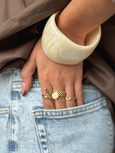 Bracelet Awa - Beige Bracelet Awa - Beige