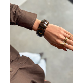 bracelet Natalia - Chocolat