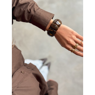 bracelet Natalia - Chocolat