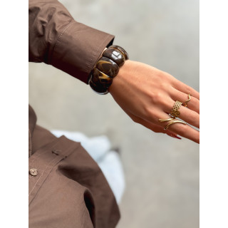 bracelet Natalia - Chocolat